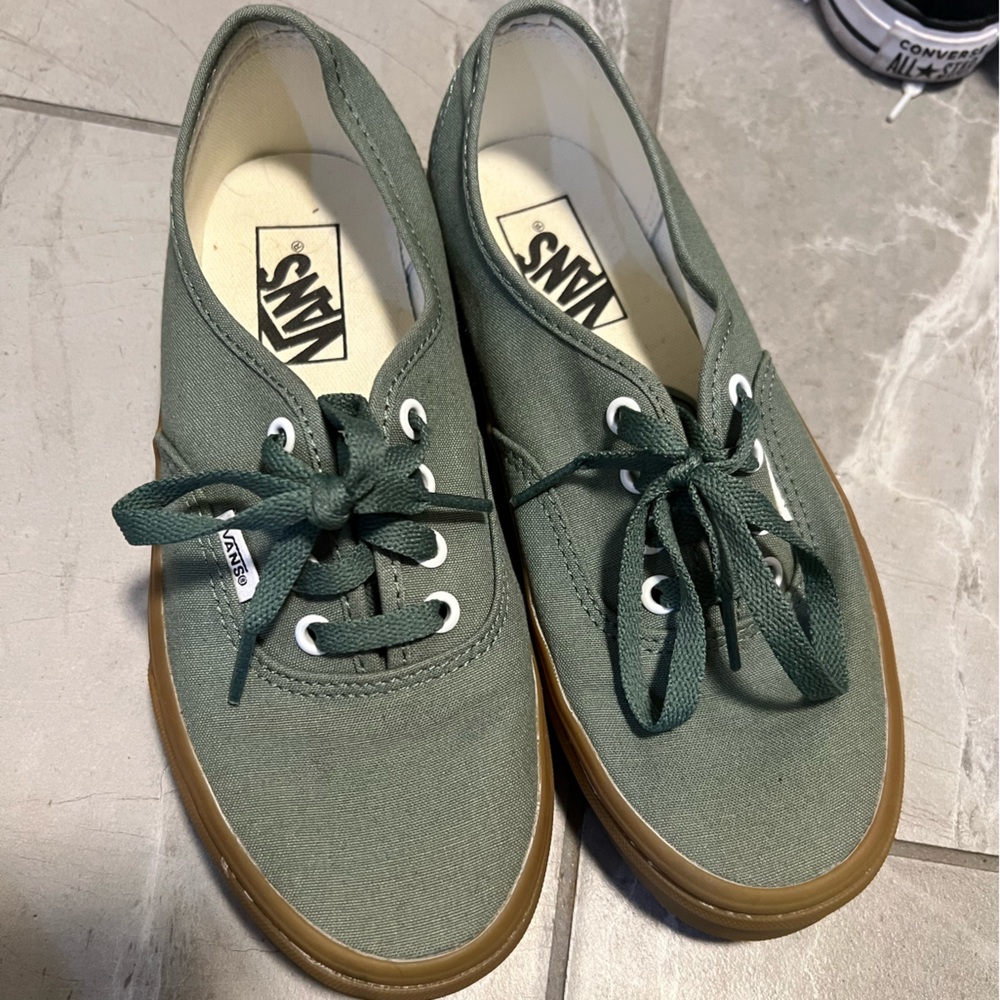 Vans Duck Green Gum Sole